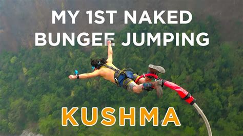 naked bungee jump|Bungee jump butt